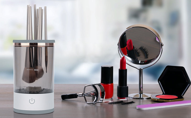 Nettoyeur de brosse de maquillage électrique Portable