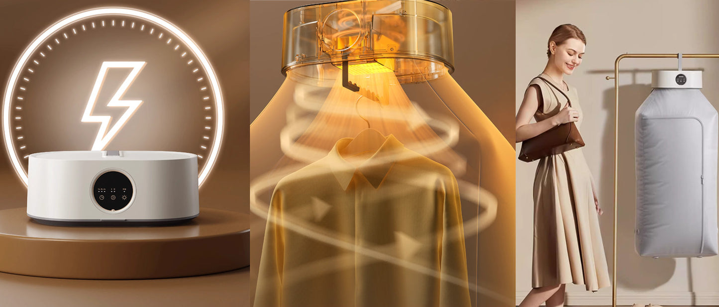 Le sèche-linge électrique à UV Portable