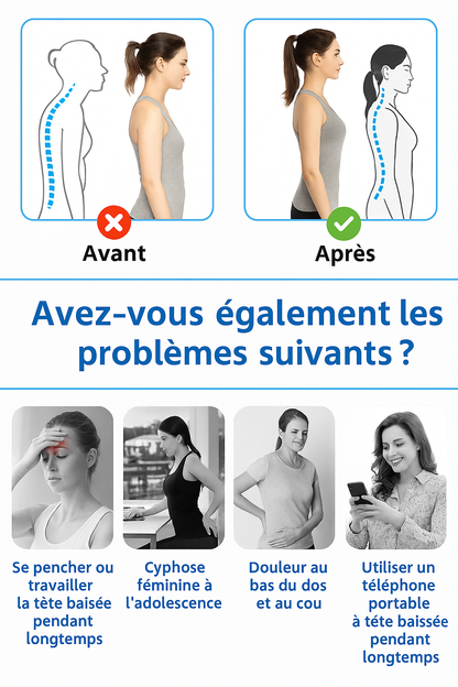 Le Correcteur de Posture Réglable