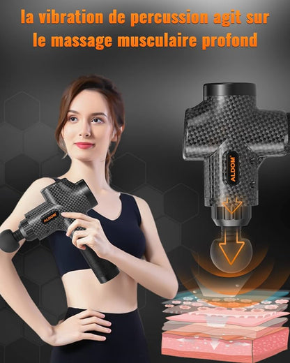 Pistolet de Massage Musculaire Electrique