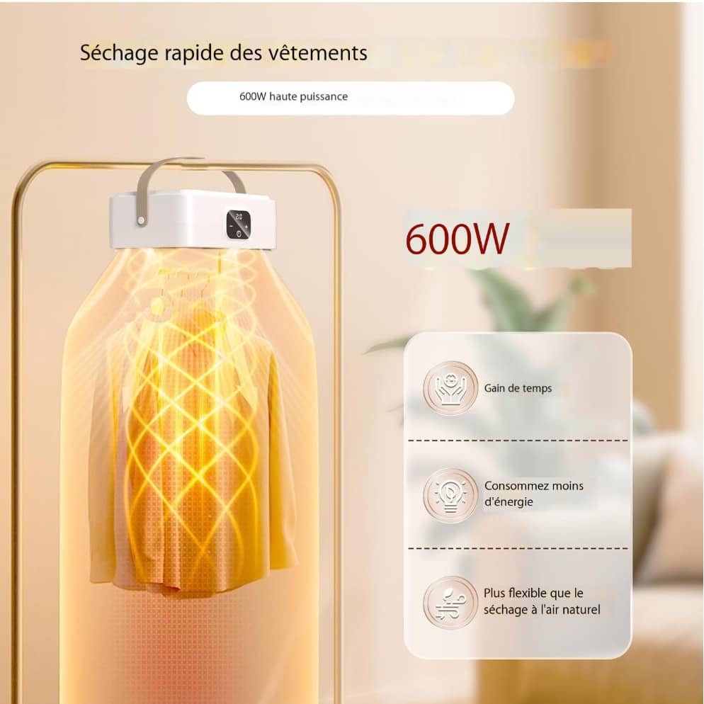 Le sèche-linge électrique à UV Portable