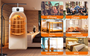 Sèche-linge électrique multifonctionnel avec télécommande